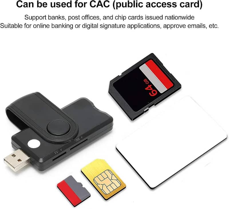 USB SIM Smart Card Reader 4