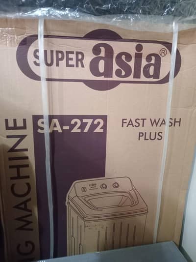 Super Asia new washing machine