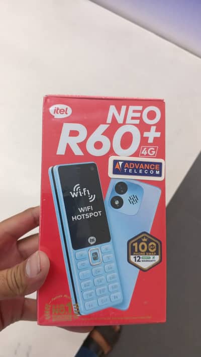 Itel Neo R60+ 4G  Box Pack