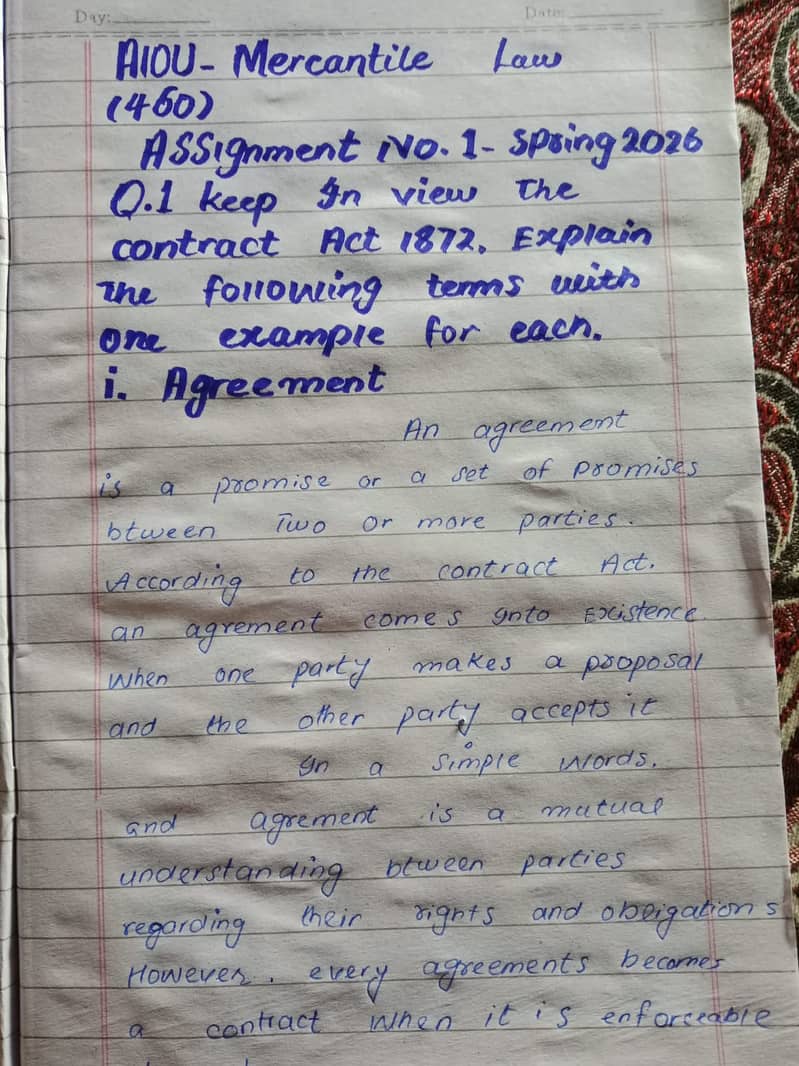 AIOU spring assignment 0