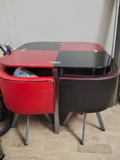 Dinning table and glass table