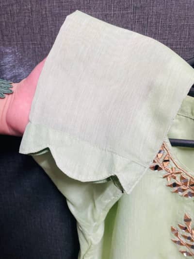 Formal organza dress pista _ Size L _ Fresh _ Imtiaz mall _ Sialkot