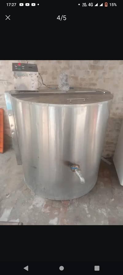 milk chiller 600 litter