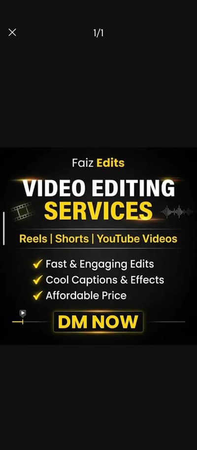 Professional Video Editing | Reels, Shorts, Ads & Business Content