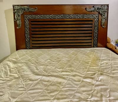 Wooden bed