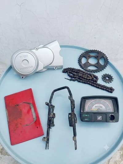 CD 70 parts Meter, Magnet Cover, Chain Sprocket Use