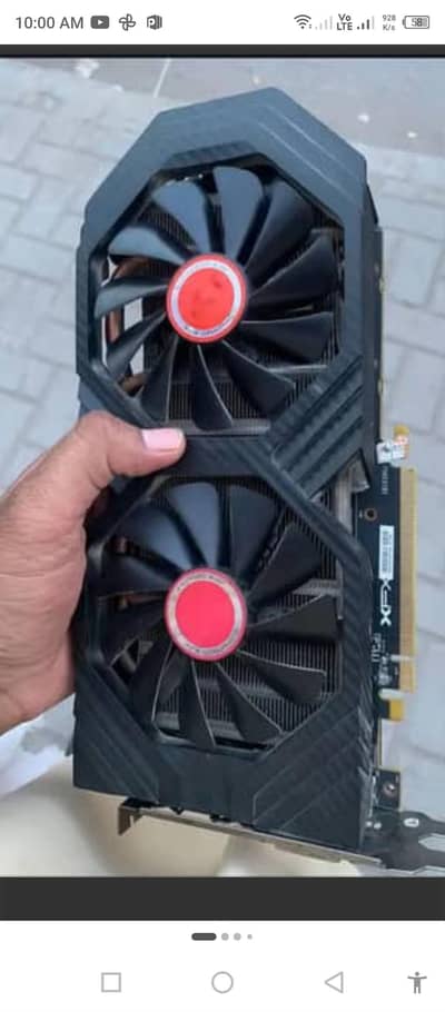 xfx dd5 ghrafic card amd xfx 580 8 gb