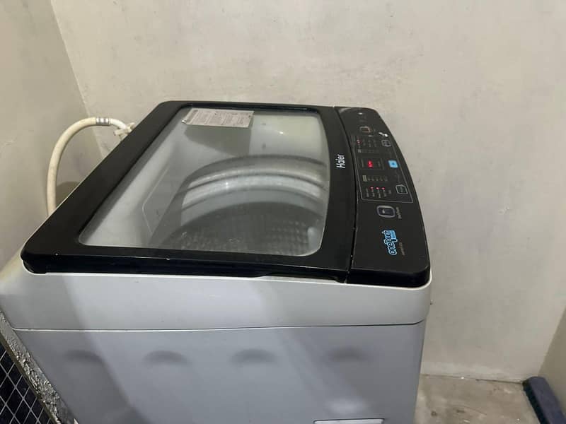 Haier fully automatic washing machine 1