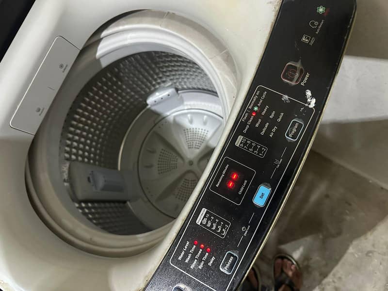 Haier fully automatic washing machine 2