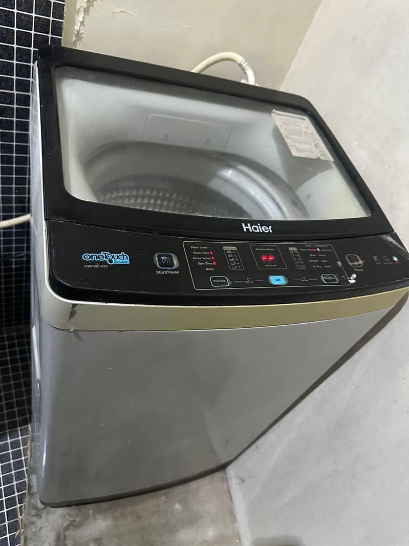 Haier fully automatic washing machine 3