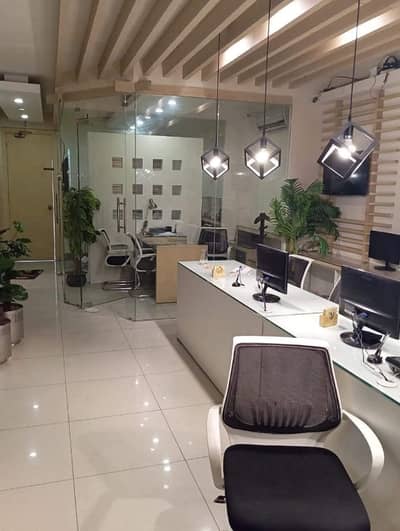 READY-TO-MOVE FULLY FURNISHED OFFICE FLOOR FOR RENT IN SMALL SHAHBAZ COMMERCIAL, DHA PHASE 6, KARACHI