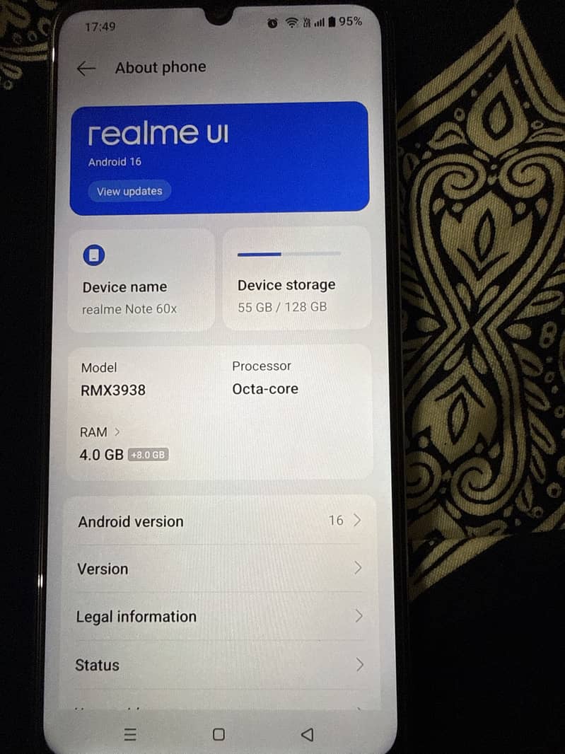 Realme Note 60x 1