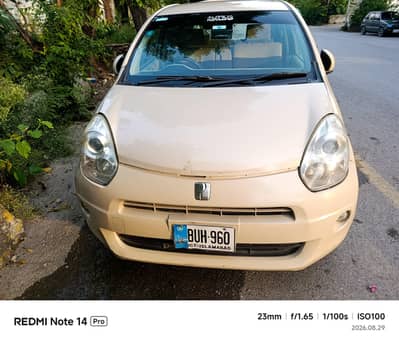 Toyota Passo Hanna 1 Plus For Sale 2012/2014