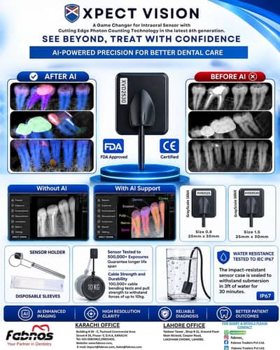 Edit ad XPECT VISION AI Dental Intraoral Sensor | FDA Approved |