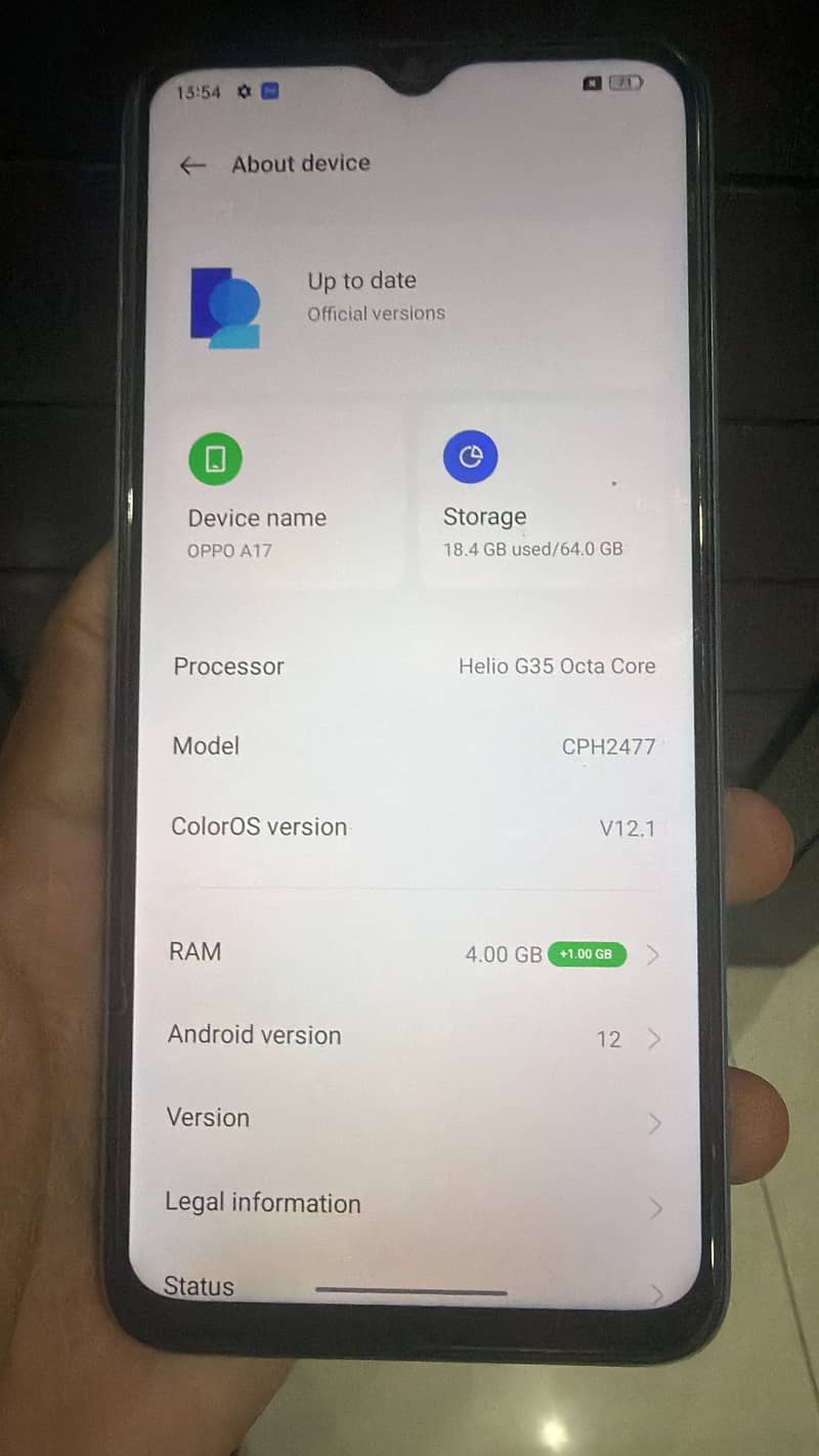 OPPO A17 2