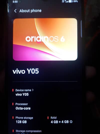 Mobile Vivo Y05