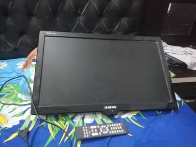Samsung led with tv box HDMI original cable remote