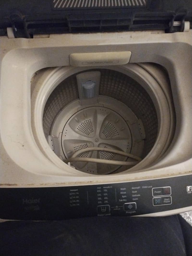 haier One Touch automatic washing machine 2
