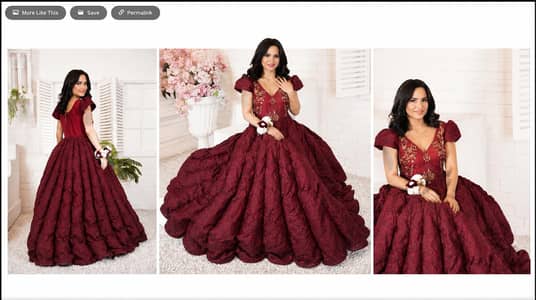  Burgundy Royal Ball Gown | Elegant Embroidered Evening Dress