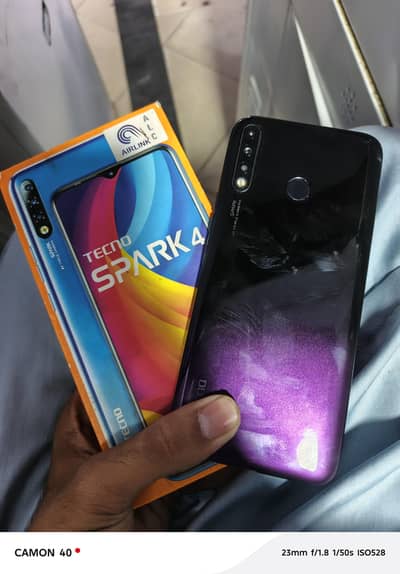 Tecno Spark 4 all ok