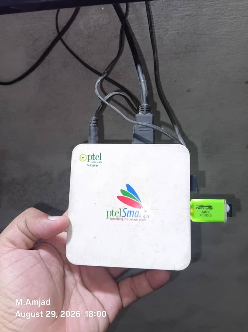 ptcl Android box 0