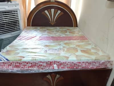 double bed without mattress