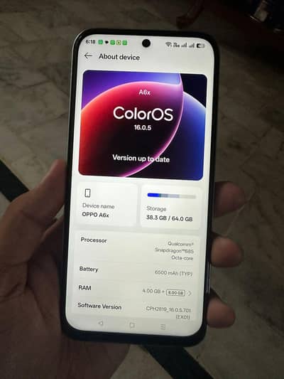 OPPO A6X 4-64