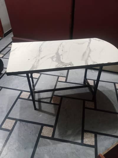 6 piece tabel ND 2 piece round table