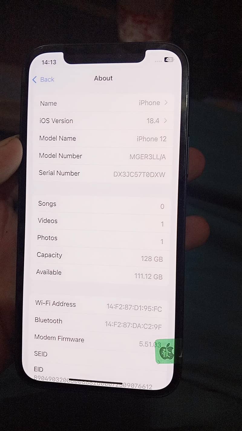 Apple iPhone 12 8