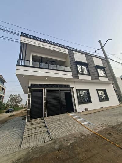 Saadi Garden Block 4 House For Sale Corner Ground+ One