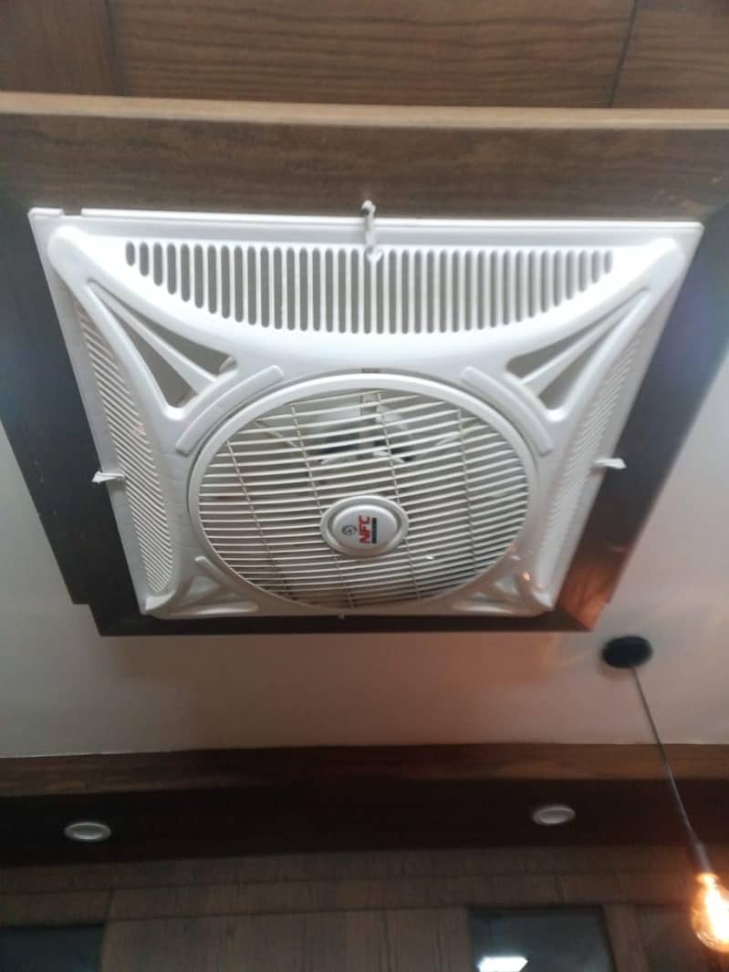 NFC ceiling fan. 1