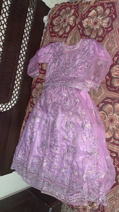 Stylish Embroidered Girls  lehnga