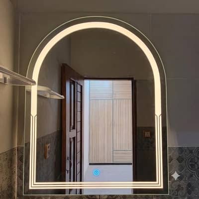 Bathroom & Vanity Arch LED Mirror (Brand New Condition)