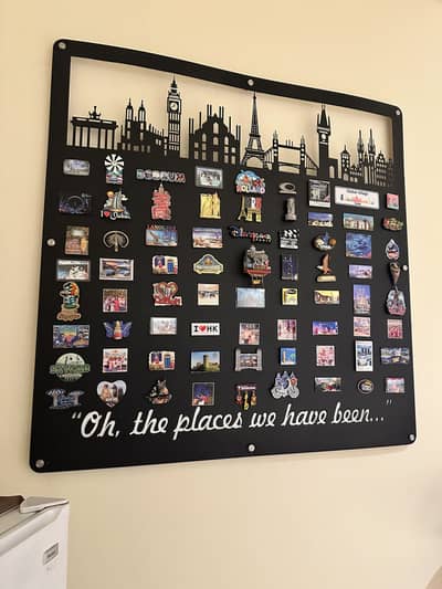 Magnetic Frame for Souvenirs (4ft x 4ft)