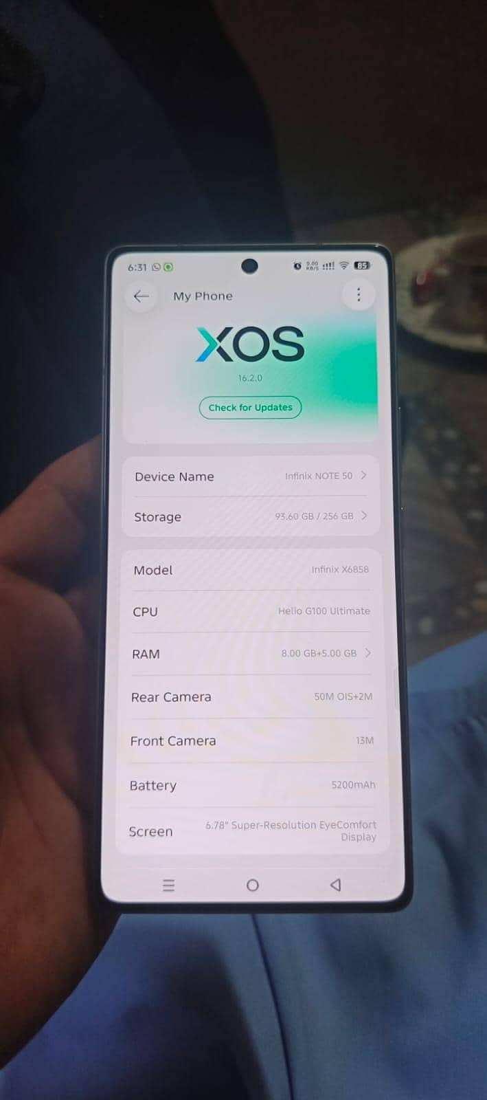 Infinix Note 50 5