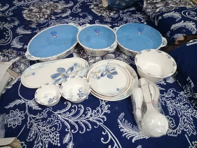 melamine dinnerware set 78 pieces