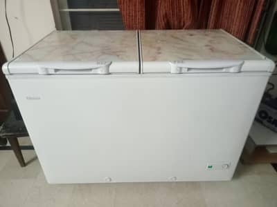 Haier double door chest freezer for sale