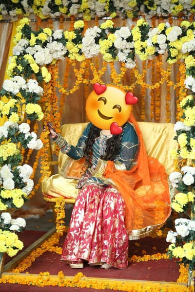 mehndi dress / shahrara / new designer dress