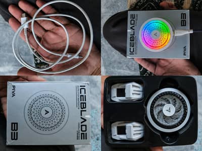 PIVA B3 Ice Blade Mobile Gaming Cooler Fan - For PUBG/COD