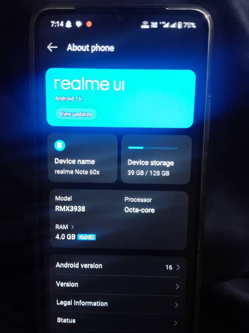 Realme Note 60x 1