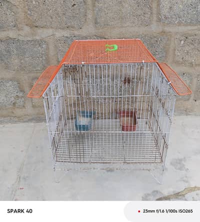 cage for cocktail parrot 25,00/-
