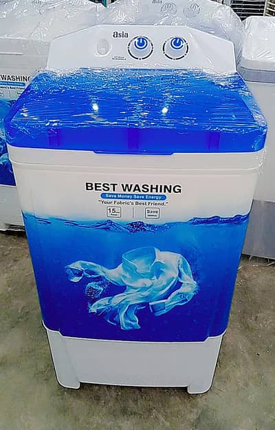 Washing Machine , Double Tube , Pure Plastic Body , 3D Printing