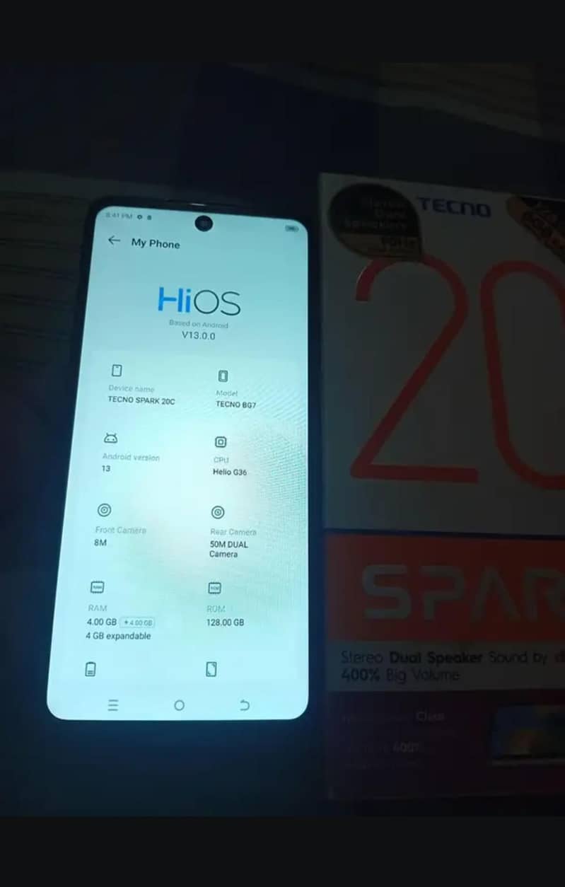 Tecno Spark 20C 1
