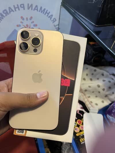Apple iPhone 16 Pro Max Pta approved 562 Cycles Btry 92
