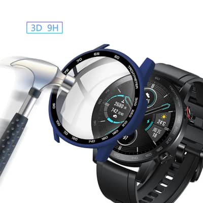 Honor 2 46mm Watch Protective Case – Premium Blue/Black Full Cover