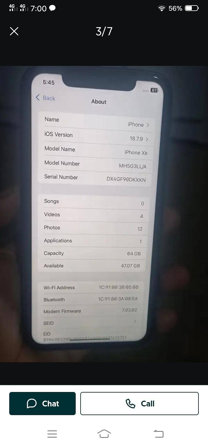 Iphone xr 5
