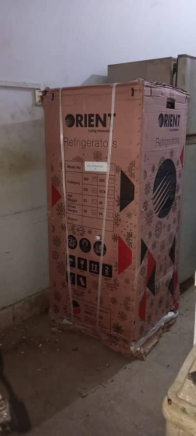 orient refrigerator 10 cubic Brand New