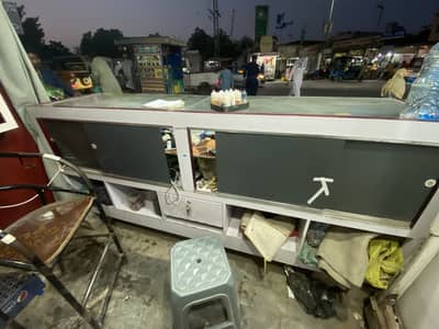 Mobile shop counter