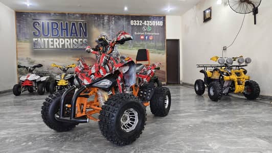 250cc Sports Raptor Atv Quad 4 Wheels Bikes Delivery In All Pakistan