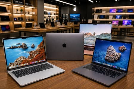 Apple MacBook Air & Pro | i3 i5 i7 i9 M1 | 8GB 16GB | 128GB-1TB